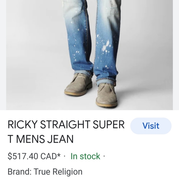 Vintage True Religion jeans - Picture 7 of 8